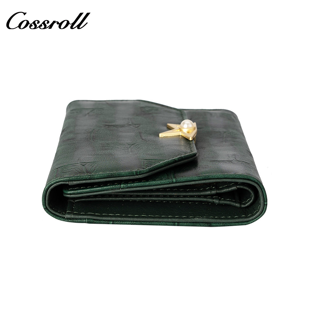 Customized High-End Leather Women's Wallets European market