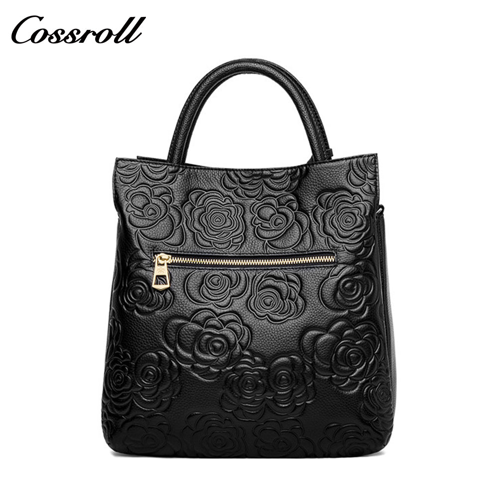 Leather women's bag counter authentic bag 2024 new handbag leather women's fashion large bag single Shoulder crossbody bag