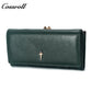 Wholesale High Quality  ladies purse  geniune leather wallet  Lychee leather