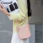 Head layer TOGO cowhide small square bag personality leisure senior texture leather crossbody bag niche hundred with cell phone bag