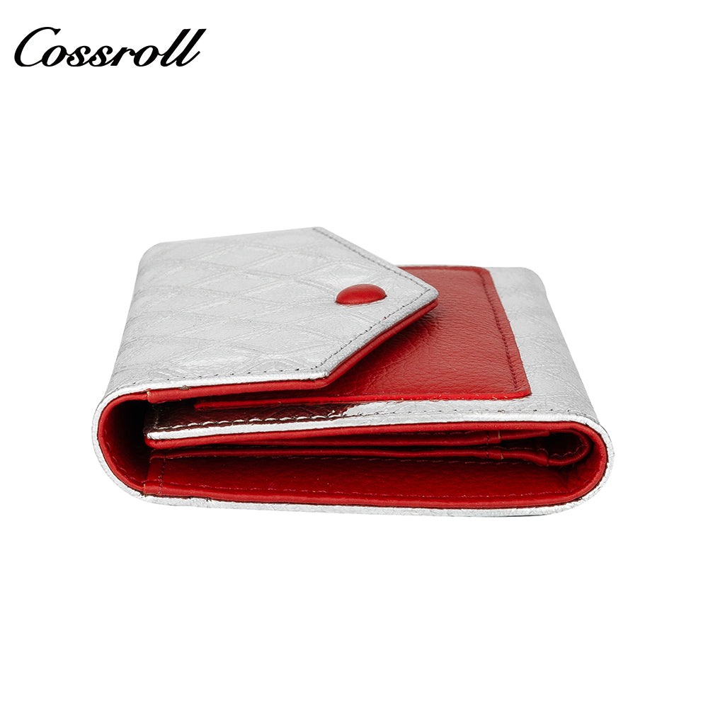 Best Selling  leather luxury  women small wallet Genuine Leather