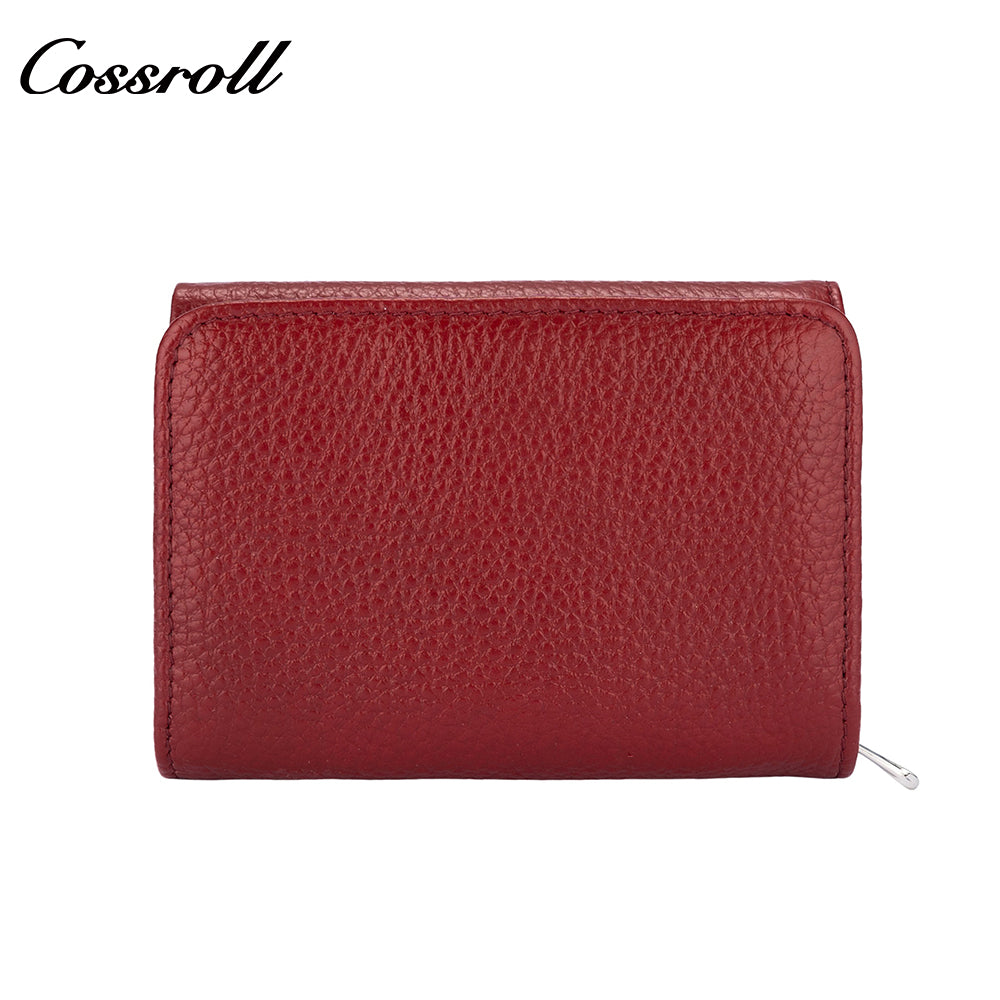 High-quality cowhide wallet the perfect companion for women's elegance