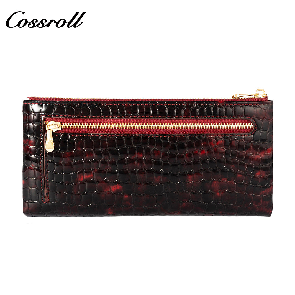 High Quality Wholesale Custom Cheap luxury leather   crocodile texture Genuine Leather