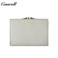 Premium sense of change purse ladies small wallet short buckle simple leather fashion clutch wallet light luxury new models