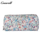 Long women's wallet forest pattern casual simple printed coin purse