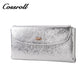 New Products dark blue long leather wallet women With Top Selling