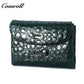 Fashion real pickup bag women 2024 new crocodile print compact all-match purse