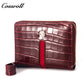 Factory Directly Supply Wallets for women  crocodile texture patent leather