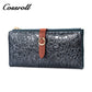 Most Popular best brand leather long  wallet female  Genuine Leather