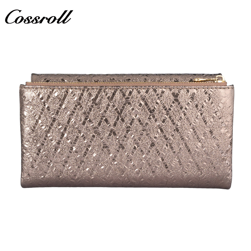 Best Selling  leather luxury  women small wallet Genuine Leather