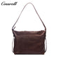 Genuine Leather Hobo Shoulder Bag for Women, Vintage Soft Leather Large Capacity Commuter Bag, Convertible Crossbody & Shoulder Bag