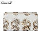 Professional Manufacturer large leather purse manufacturers custom  geniune leather wallet Chinese vintage print purse