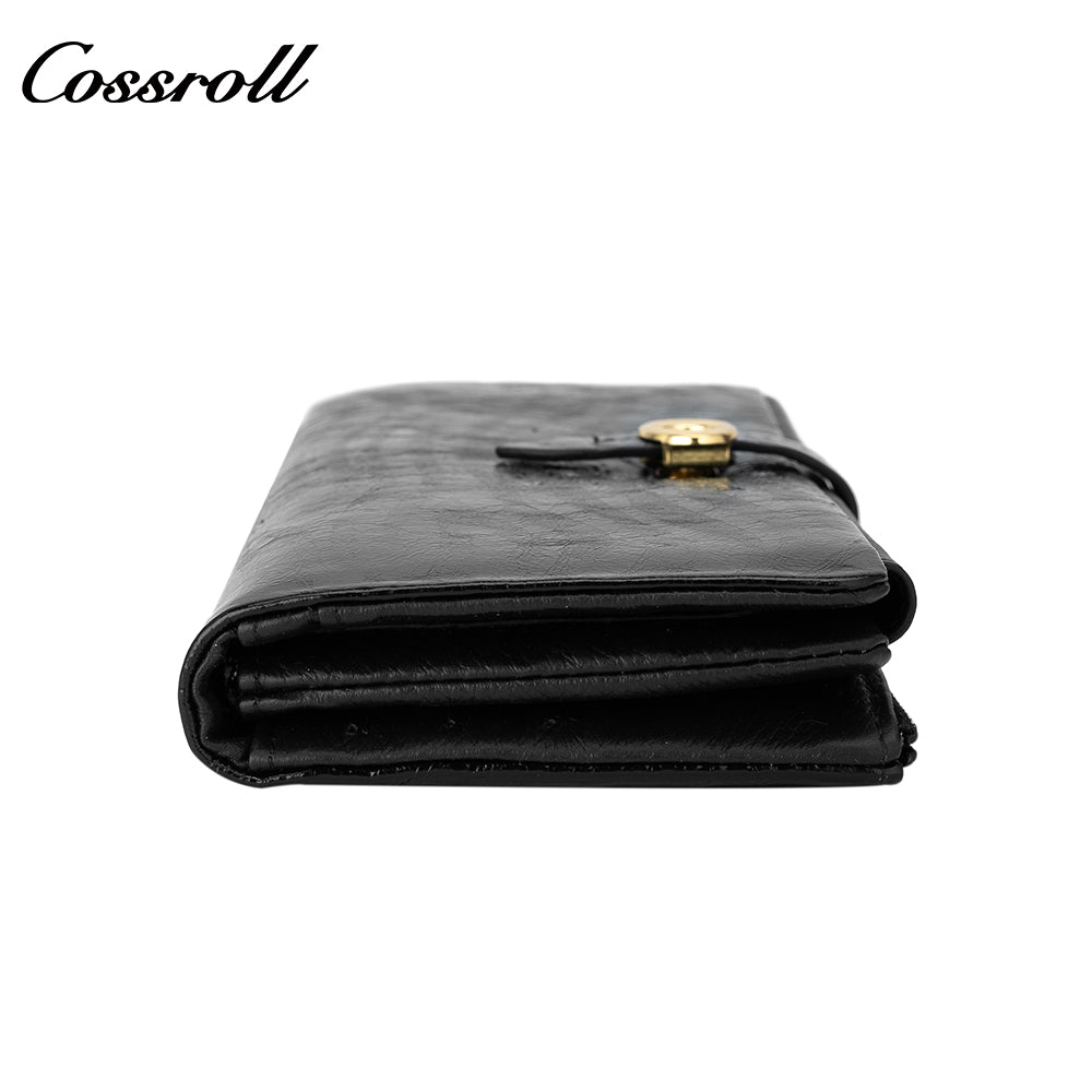 Professional Manufacturer large leather purse manufacturers custom  geniune leather wallet