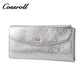 Leather wallet 2024 new fashion long wallet card bag cowhide socialite banquet small bag