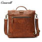 Crazy horse leather shoulder bag Men's fashion leather crossbody bag Business men's bag briefcase three-purpose bag