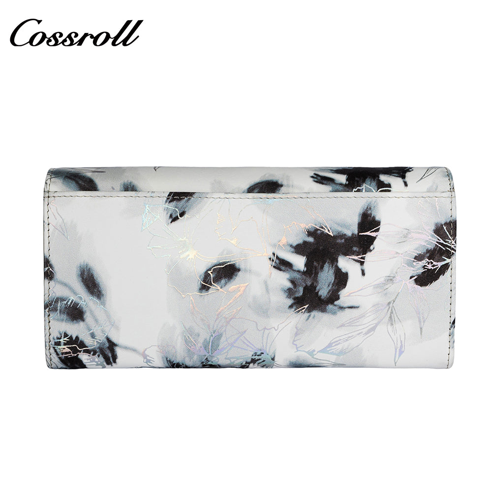 New leather wallet short first layer cowhide women's advanced sense purse small purse for women