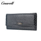 High quality and cheap price Royal leather sequin leather wallet