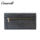 High quality and cheap price Royal leather sequin leather wallet