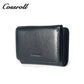 New Material Metal Pattern Short Wallet Genuine Leather