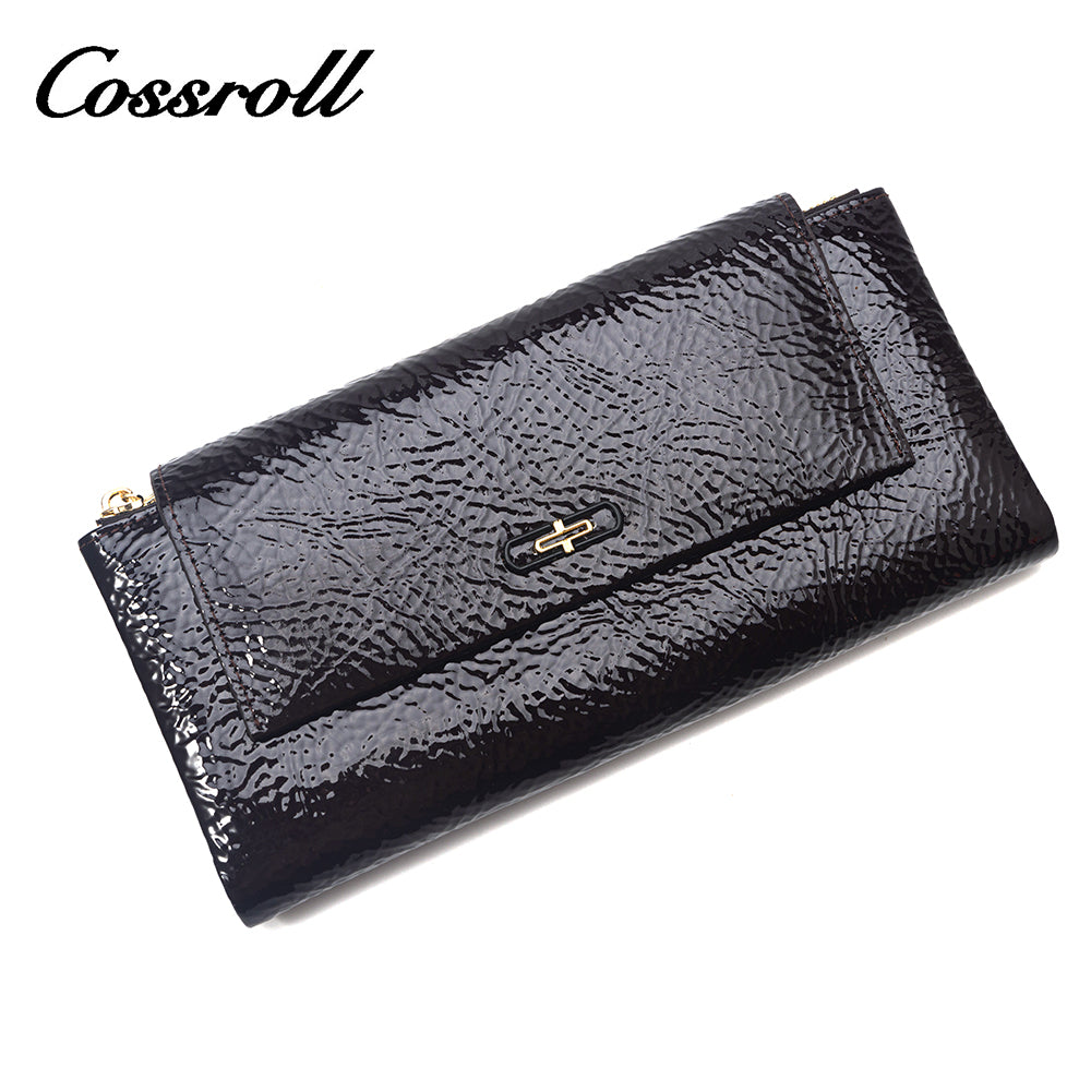 New Material black genuine leather wallets for women With Wholesale Price