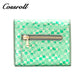 High-grade snakeskin leather short purse female 2024 temperament new wallet