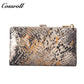 Manufacturers customized serpentine leather purse women's long cowhide women's multi-layer multi-card large capacity