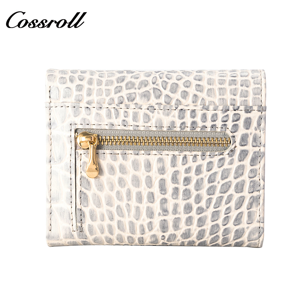 The Lowest Price pure leather magic wallet   crocodile texture Genuine Leather