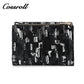 New Chinese product Leather waterproof purse Ladies printed textured frosted leather