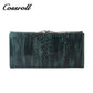 New China Products leather waterproof wallets ladies  crocodile texture Genuine Leather