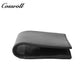 Men's Genuine Leather Bifold Short Wallet, Business Plain Cowhide Ultra Slim Multi-Slot Card Holder, Minimalist Men's Purse