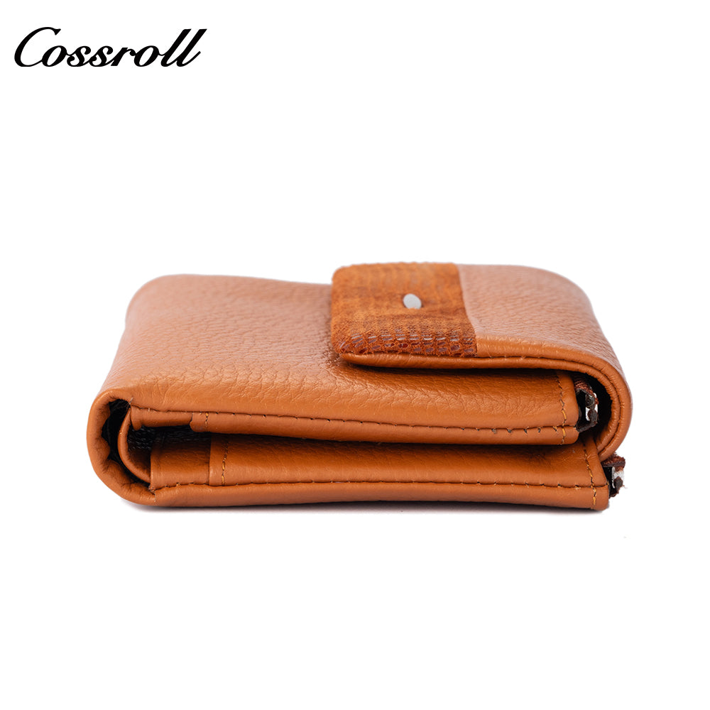 Cross-border women's wallet with a premium feel, multiple card slots, and a short style that can hold business cards