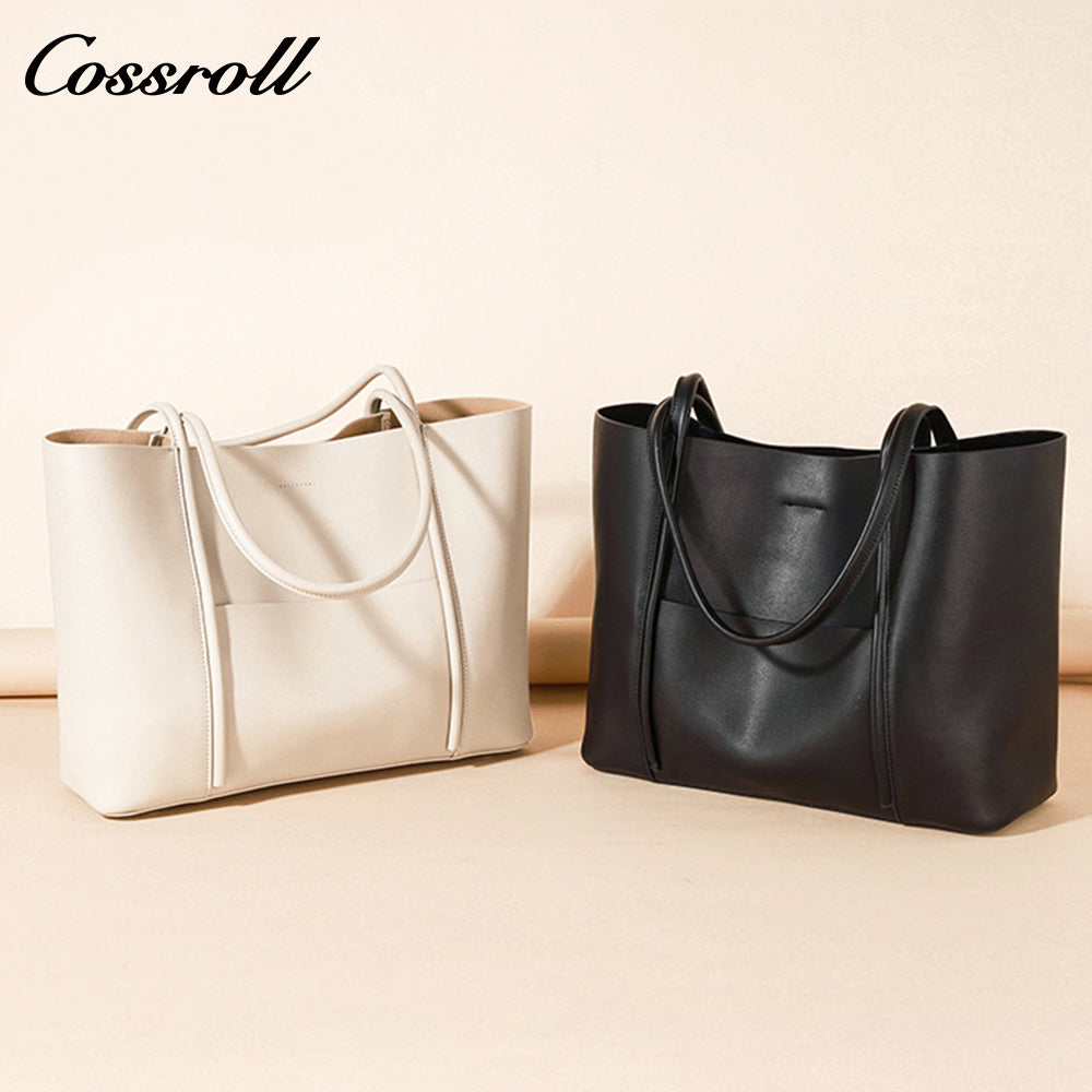 Genuine leather women's bag, ladies' shoulder bag, underarm style, large capacity, high-end feel