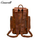 European and American men's genuine leather backpack, Crazy Horse leather backpack, top-grain leather travel bag