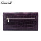 Best Selling Promotional Price luxury leather travel  crocodile texture Genuine Leather