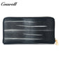 The Factory Produces genuine long  card holder wallet  geniune leather wallet