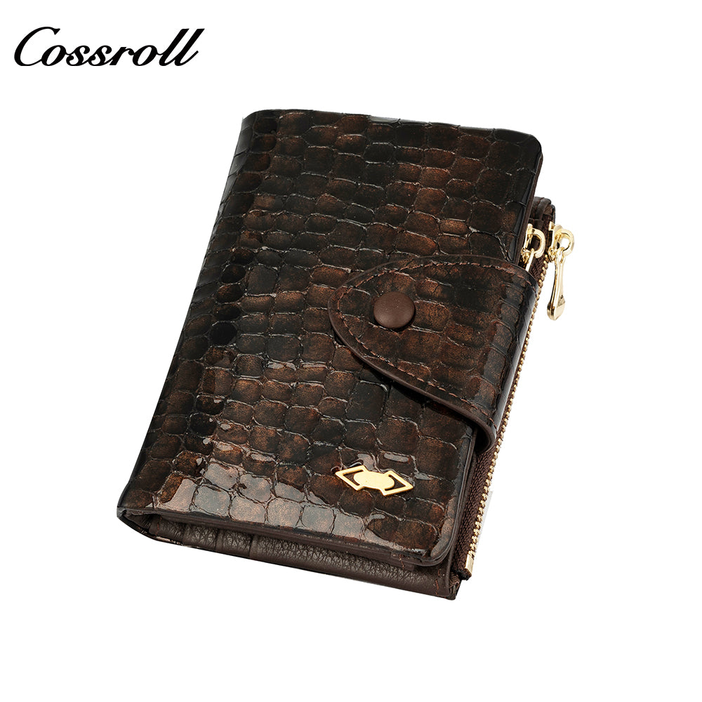 The Lowest Price genuine women  crocodile texture Genuine Leather