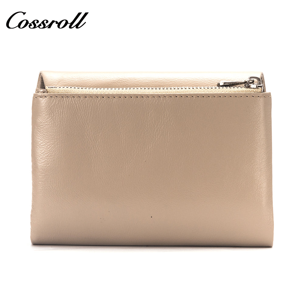 High Quality Wholesale Products wallets for women fashionable oil wax leather