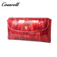 New Product black small leather wallet women's with factory price