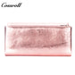 Popular Decorative handmade leather leather purse women pearl pattern