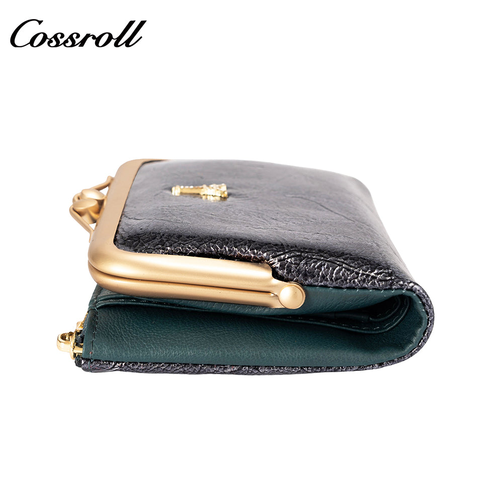 Short Wallet 2024 New mini folding wallet card bag Retro multifunctional wallet