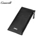 Men's Long Zip Genuine Leather Wallet Large Capacity Multi Card Slots