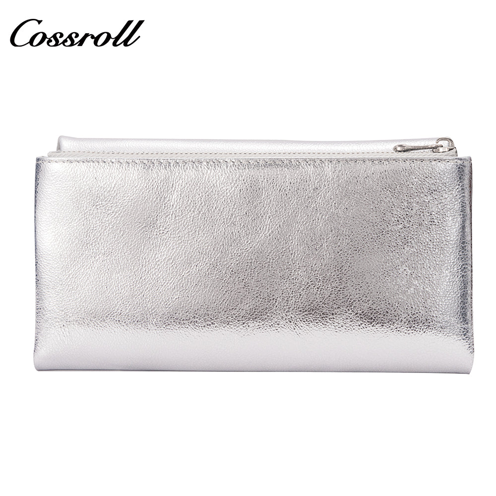 Quality Goods  handmade leather leather purse women pearl pattern