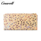 2024High quality and cheap price Royal leather printed leather wallet