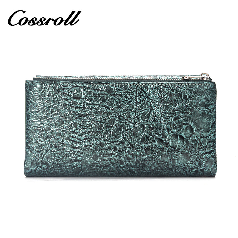 2023 Explosive Models date red long leather wallet women's With Wholesale hot style