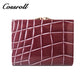 Innovative design Women's purse Real leather purse multi-carte checked leather