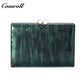 Innovative Design ladies purses multiple slots geniune leather wallet  Lychee leather