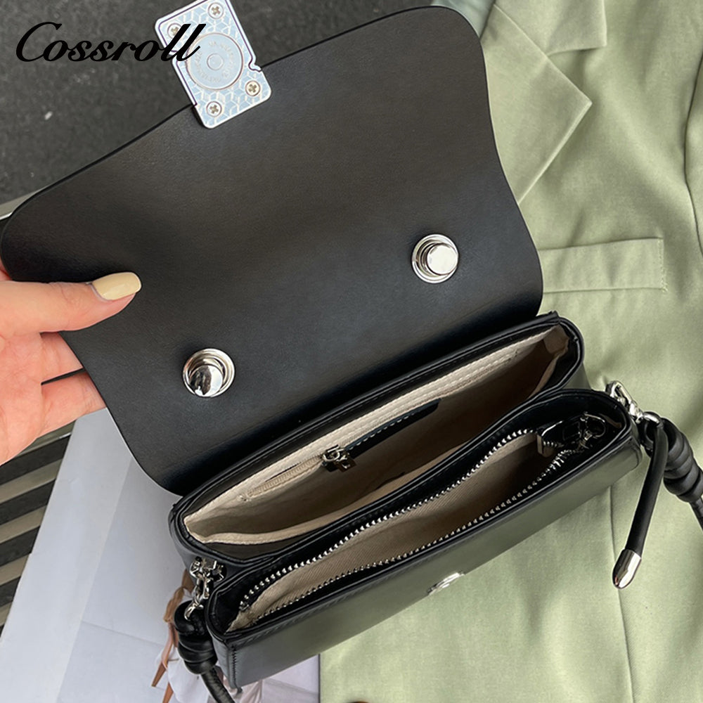 Saddle bag niche high-grade underarm bag women's crossbody bag leather women's bag large capacity cowhide shoulder bag