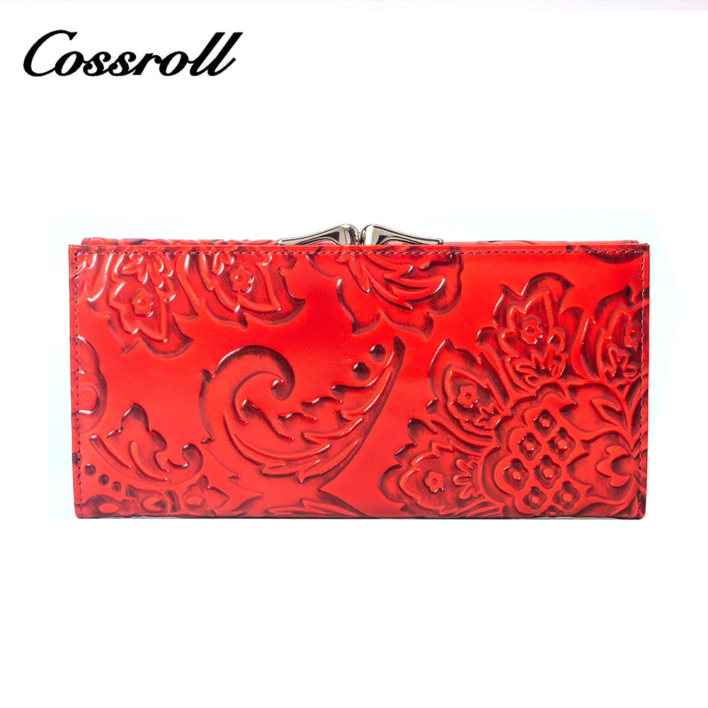 Wholesale New Trends red leather wallets for women  With Wholesale of new materials