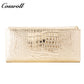 China Factory Supplied Top Quality  Professional Design Leather crocodile texture Genuine Leather