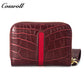 Most Selling Products  cowhide wallet  crocodile texture patent leather